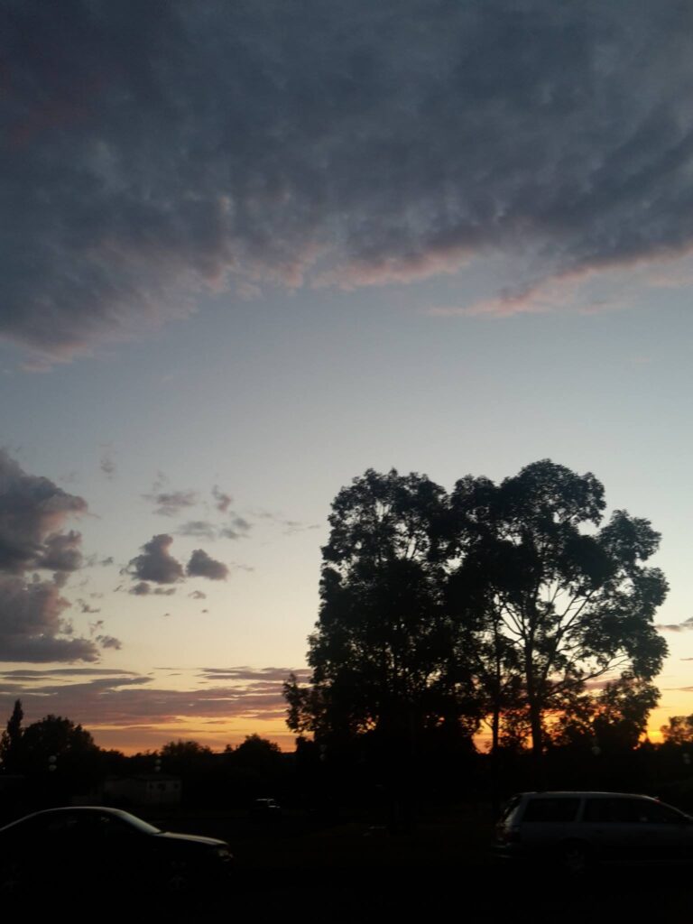 Sunset in Wagga Wagga