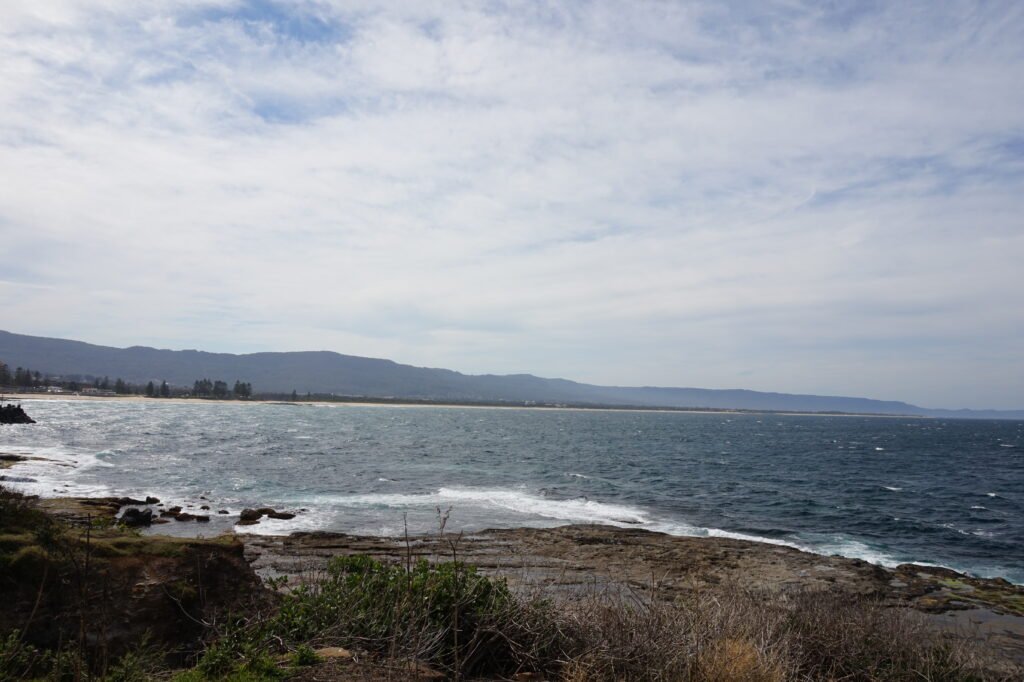 The view from Flagstaff Hill in Wollongong