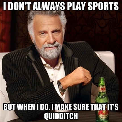 Quidditch isn't real you say? Well then...Source.