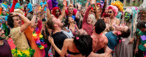 Image of the main characters of Sense8 celebrating in an episode from Season 2