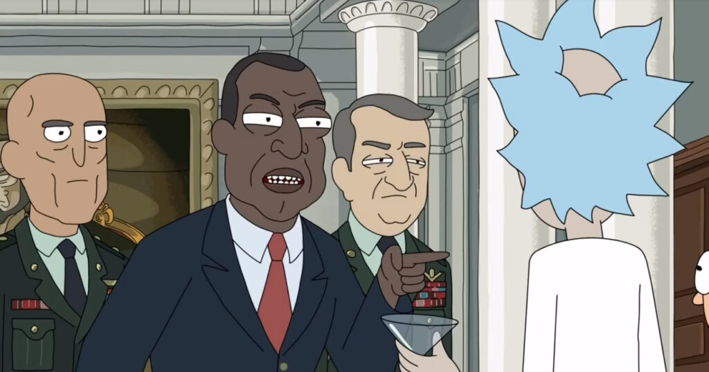 Rick VS The President, we all saw this coming...