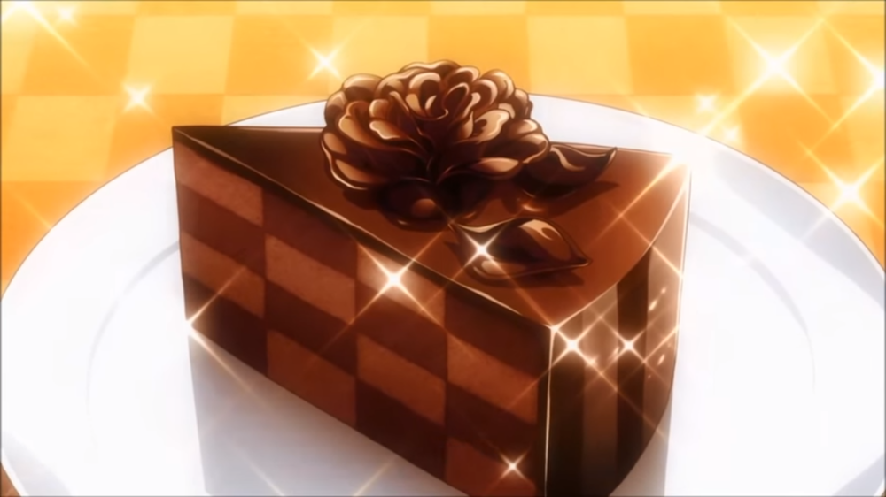 Food wars chocolate cake 