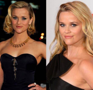 Reese Witherspoon 10-year photo challenge 