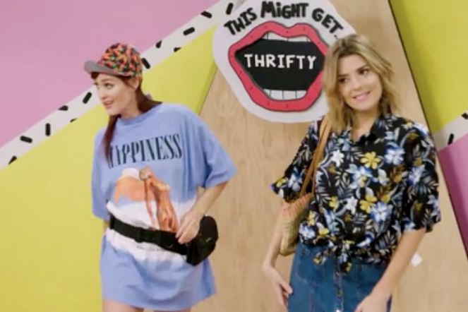 op shop theme outfits