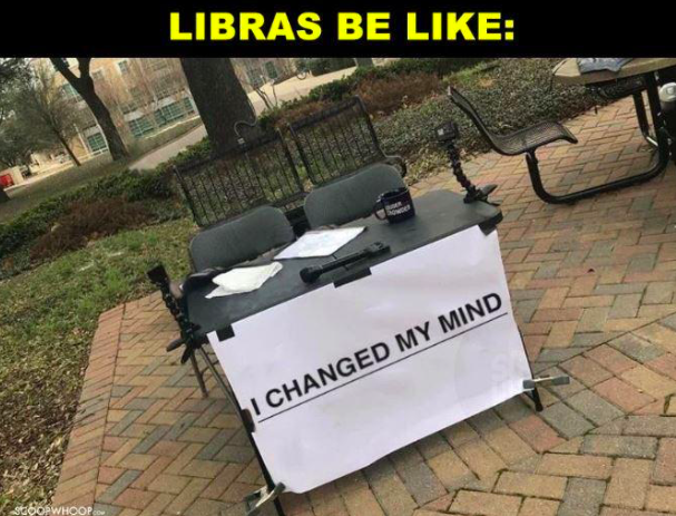 Libra change mind