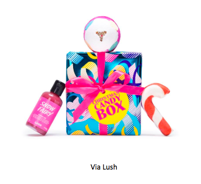 Secret Santa Lush Christmas collection