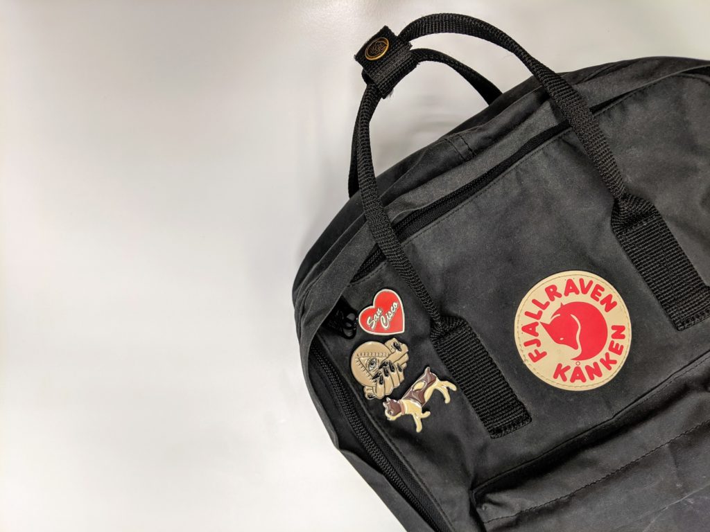 black uni bag 