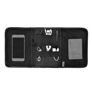 black uni tech organiser from target