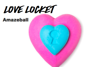 lush love locket valentine's day bath bomb