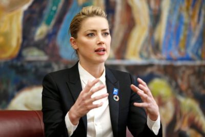 Amber Heard at the United Nations Johnny Depp