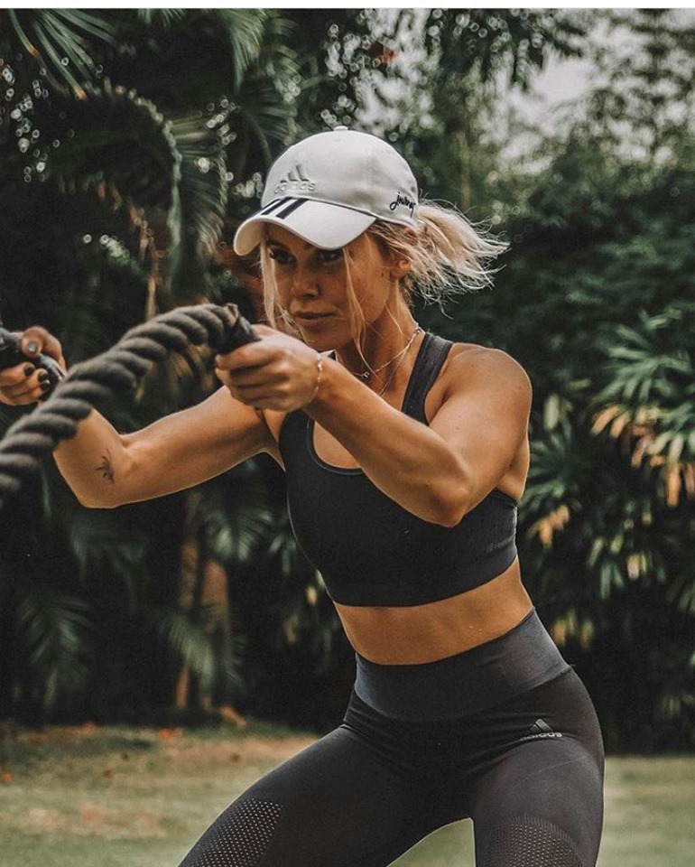 DJ Tigerlily practising active wellness