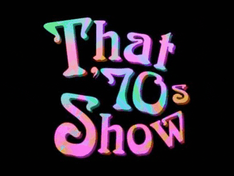 TV series That '70s Show flashing gif