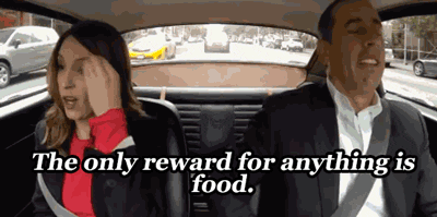 TV series comedians in cars getting coffee Tina Fey