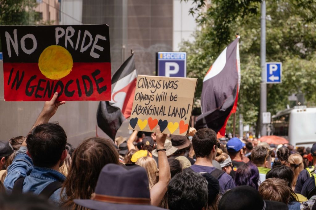 racial injustice march Australia