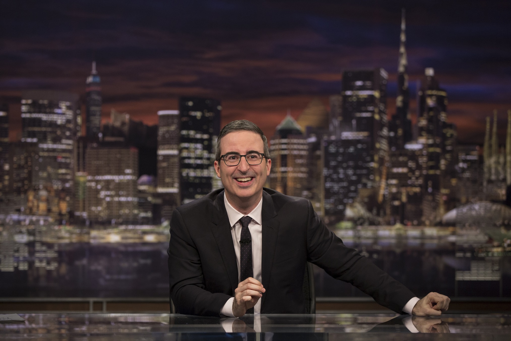 Last Week Tonight image that you can see on Binge