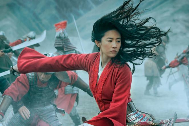 Mulan in battle