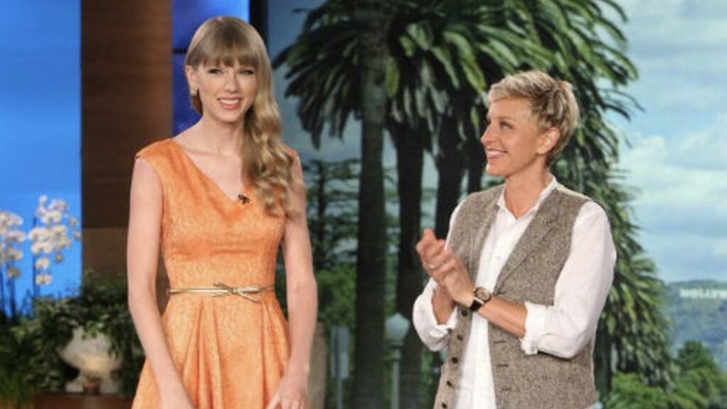 taylor swift ellen degeneres