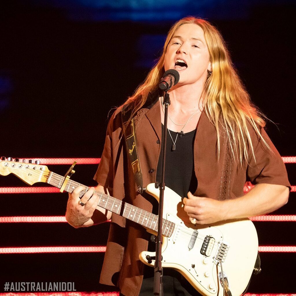 Sash Seaborne, Top 12 Australian Idol