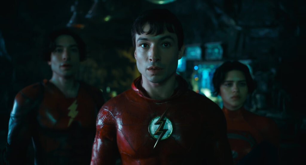 Ezra Miller in The Flash. 