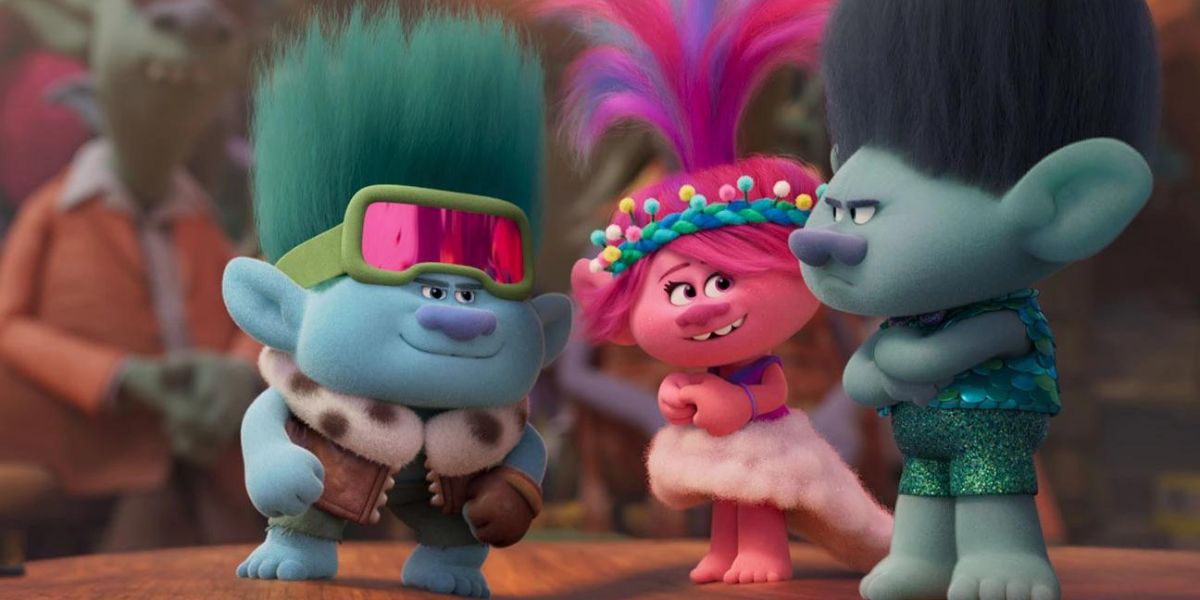 Poppy and Branch are back in the blockbuster musical Trolls Band Together