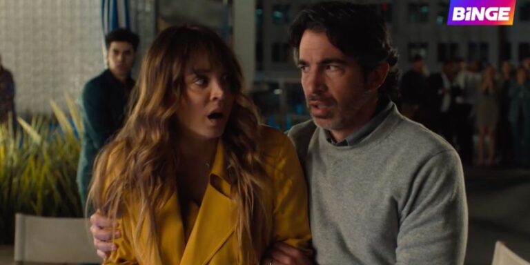 First look: New dark comedic thriller Based on a True Story stars Kaley Cuoco and Chris Messina
