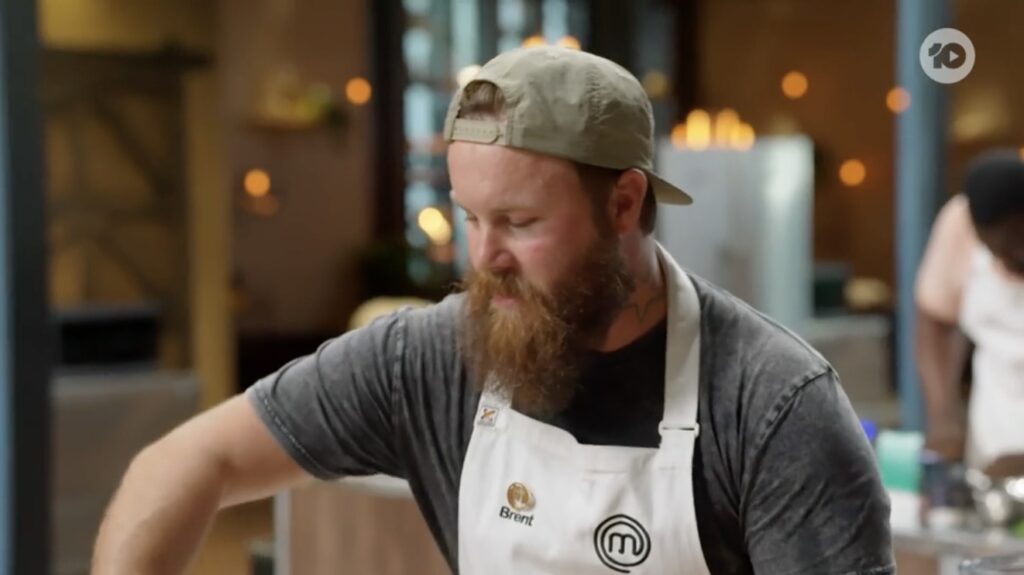 Brett on episode 29 of masterchef