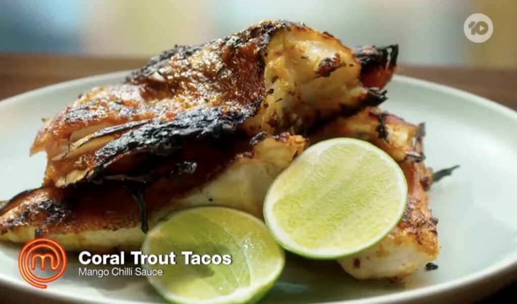 Coral Trout on Masterchef episode 29