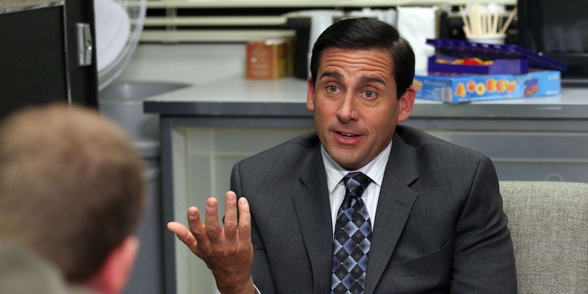 Steve Carrell in The Office