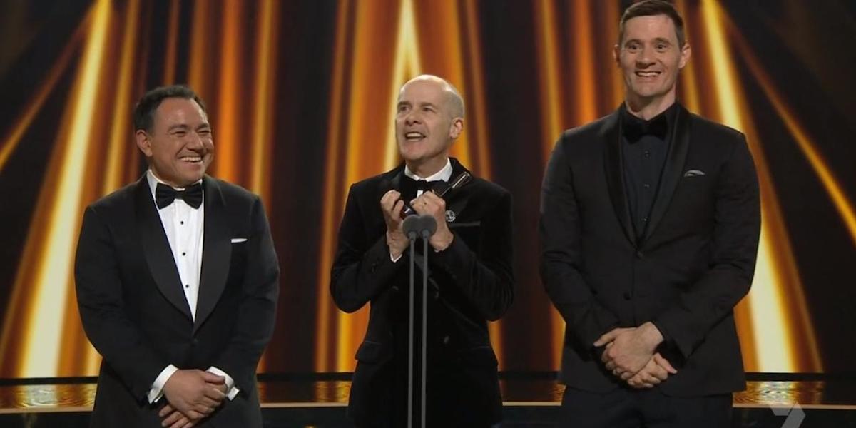 Twitter users loved Sam Pang at the TV Week Logie Awards