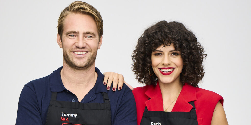 MKR 2023 contestants Tommy and Rach