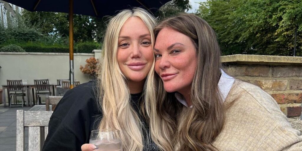 Charlotte Crosby and her mum