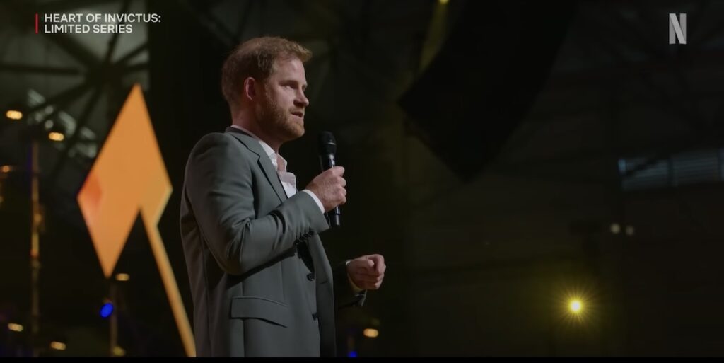 Prince Harry at Invictus Games