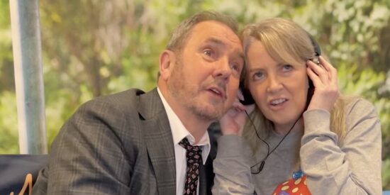 Watch the Neighbours cast bust out to the show's new theme song by Chris Sebastian