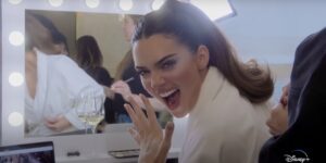 Kendall Jenner in The Kardashians trailer