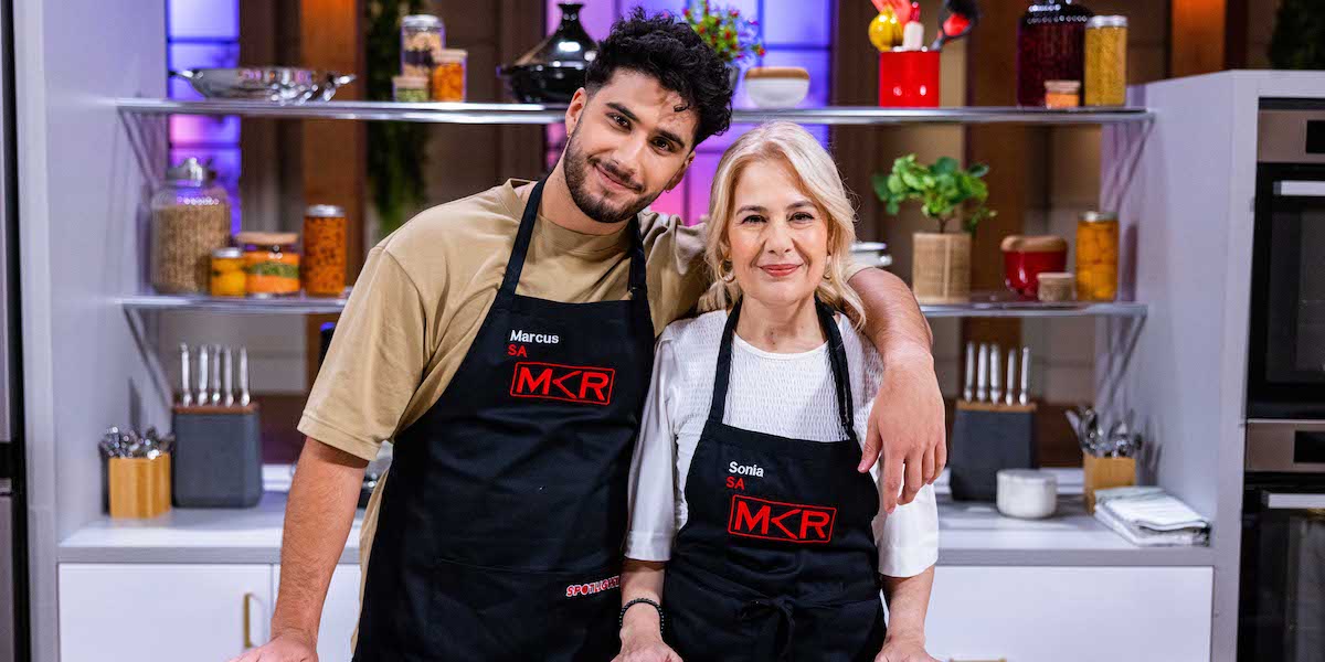Interview: Sonia and Marcus are glad they didn’t talk ‘big game’ on MKR
