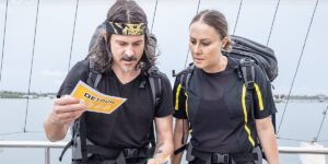 Ben and Jackie on The Amazing Race Australia