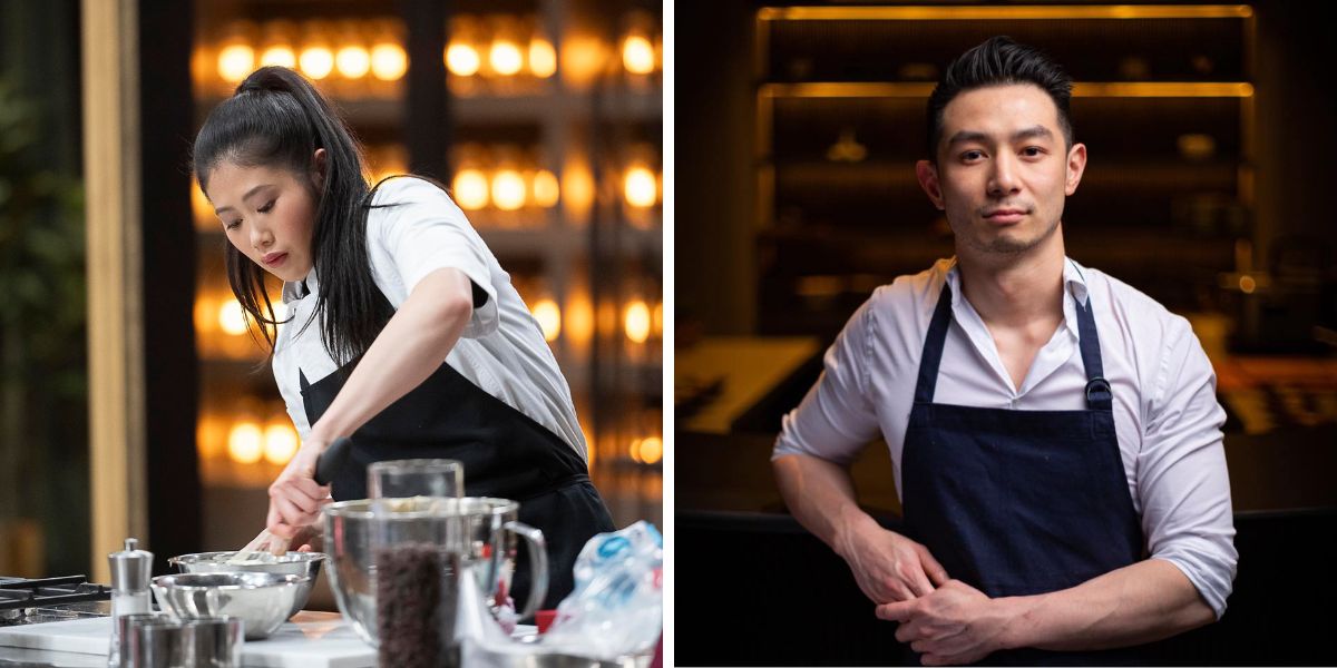 Jess and Reynold on Dessert Masters