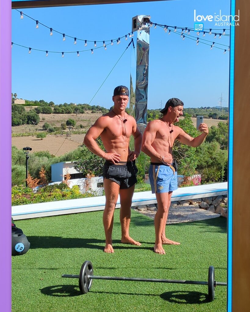 trent and zac love island australia 2023