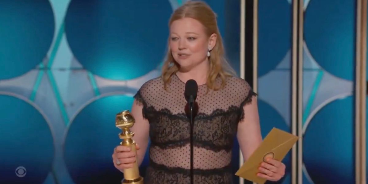 Sarah Snook Golden Globes 2024 winner