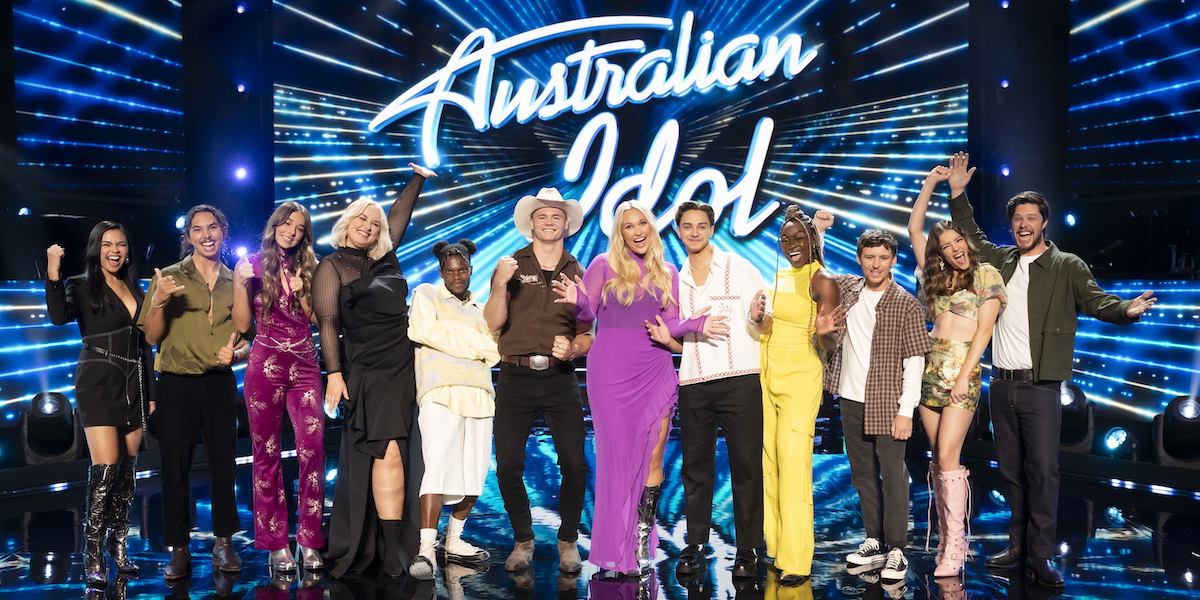 Australian Idol top 12