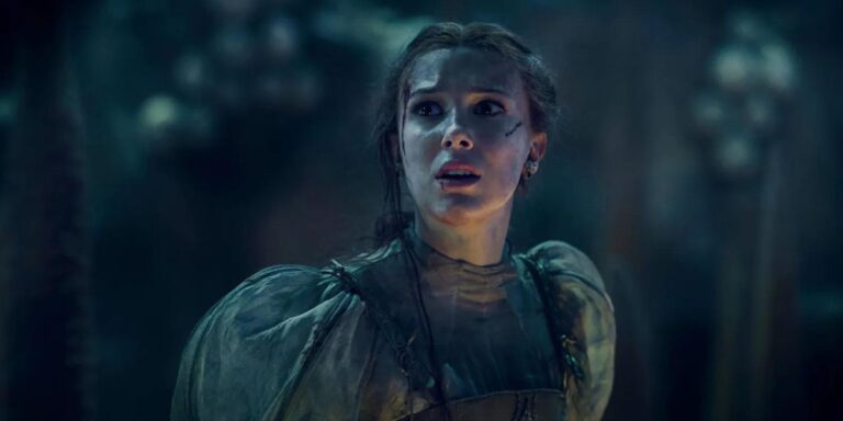 Millie Bobby Brown takes on a Dragon in Netflix's brand-new non-fairytale flick Damsel