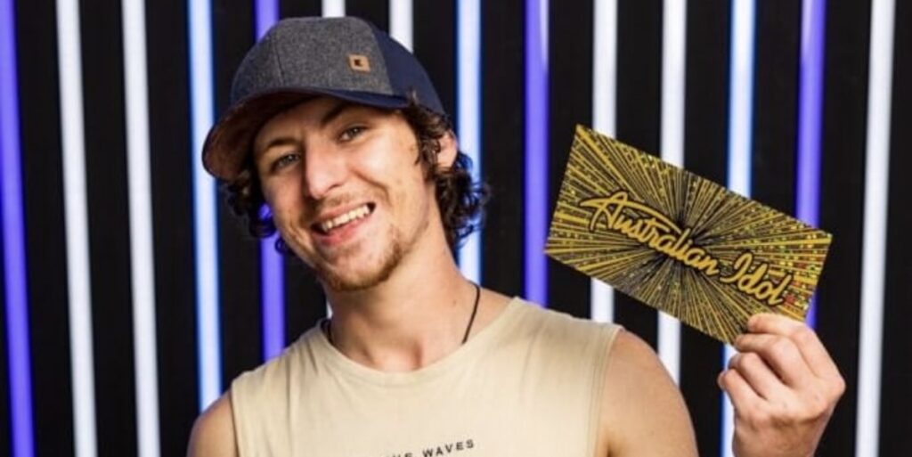 Isaac McCallum on Australian Idol