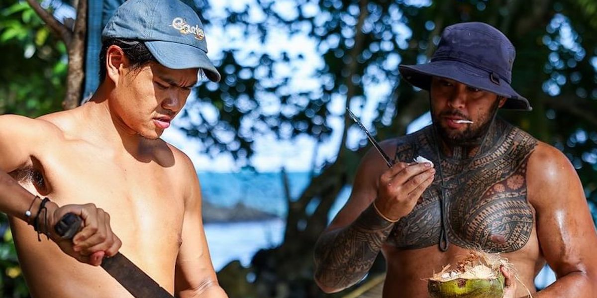 Jaden and Winna on Australian Survivor