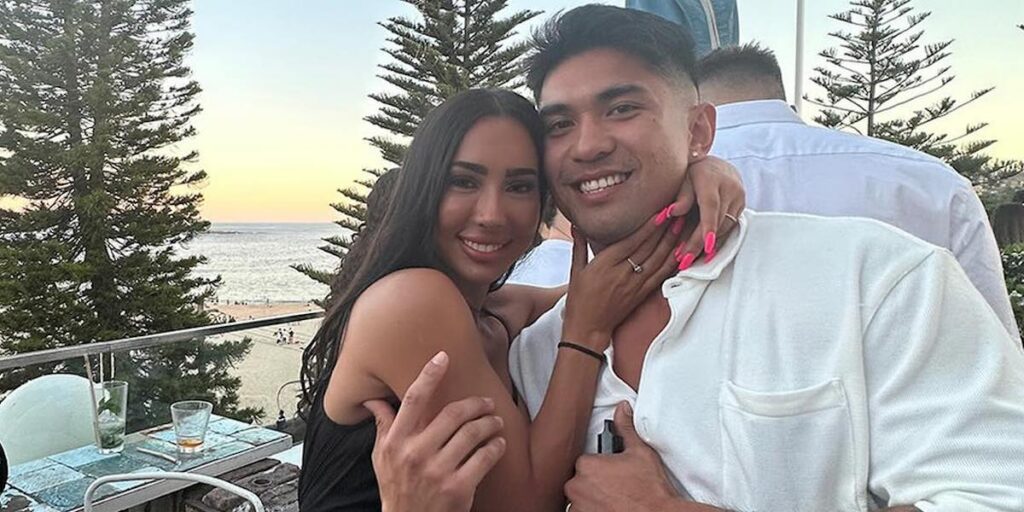 Jade and Ridge on a MAFS date
