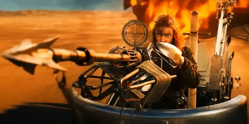 Anya Taylor-Joy in Furiosa: A Mad Max Saga. Warner Bros