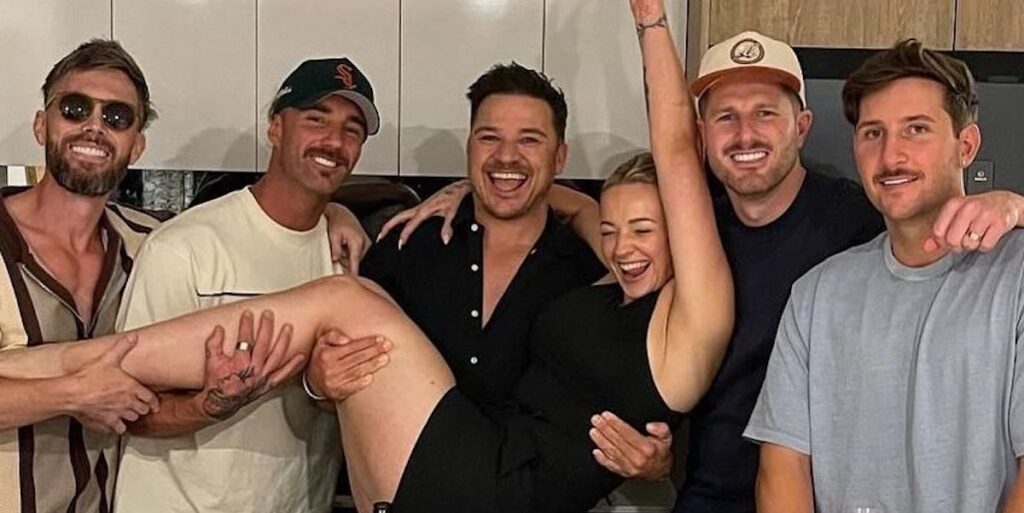 Tori and Jack with MAFS villains