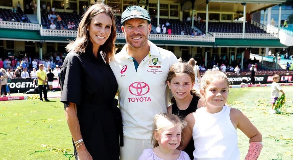 candice warner david warner and their three daughters