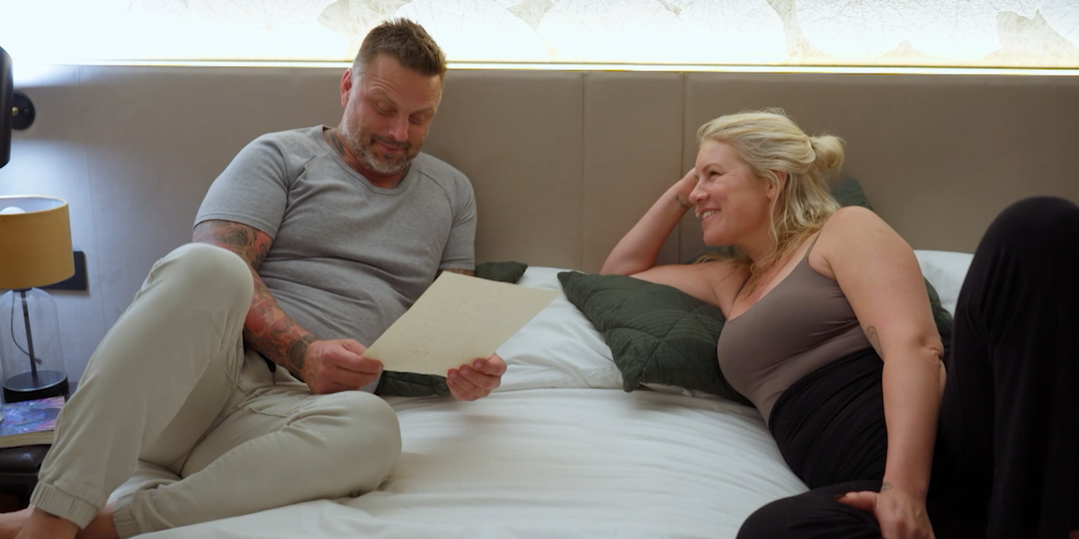 Timothy and Lucinda's letter to Jack and Tori on MAFS