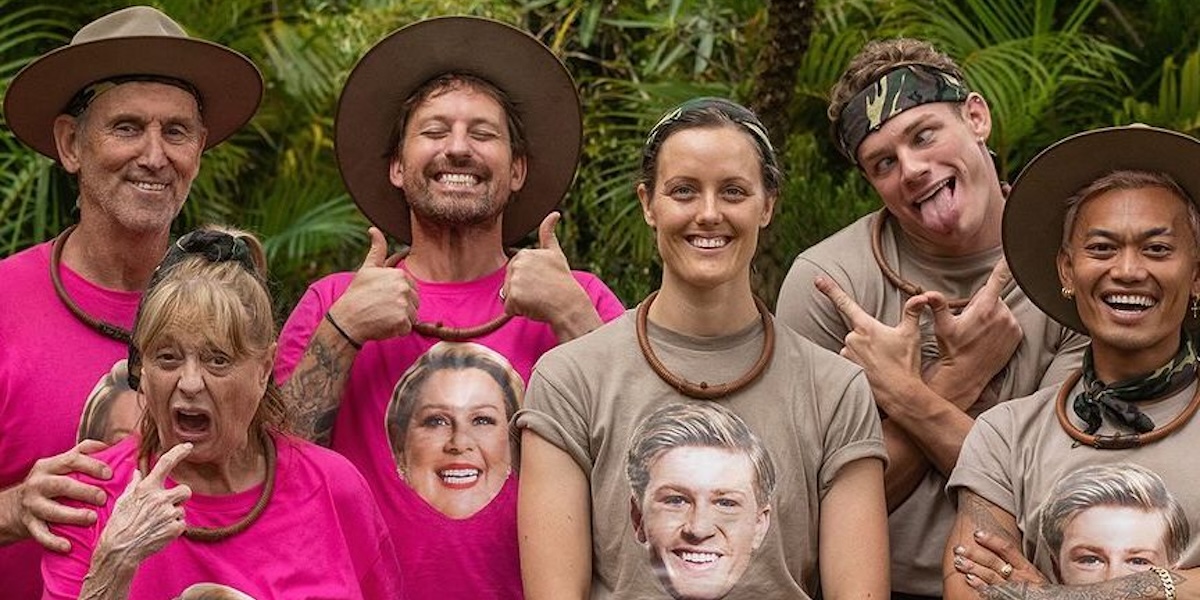 The Split teams on I'm A Celebrity