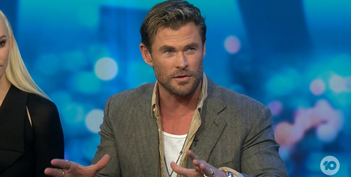 Chris Hemsworth on The Project